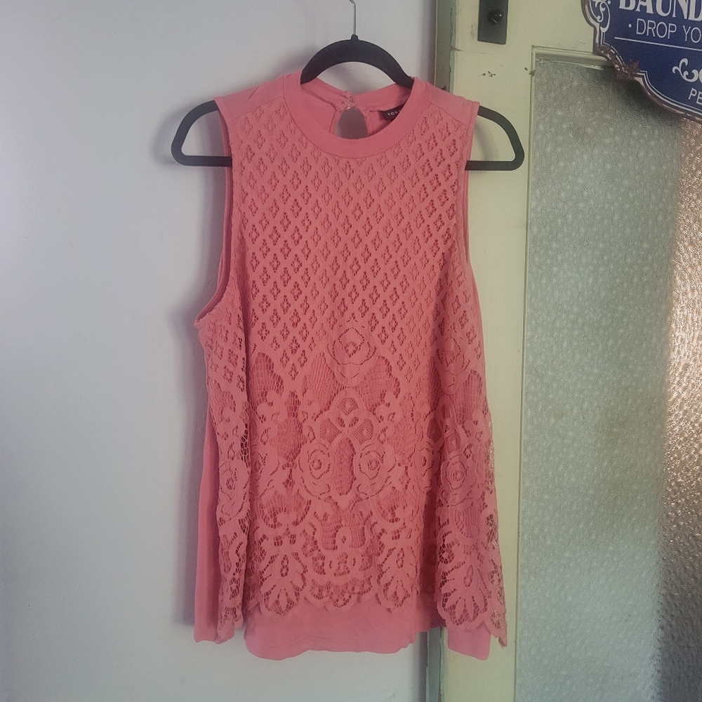 Torrid size 2 lace front top New